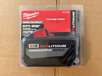 Milwaukee M18 RedLithium High Output HD12.0 Battery