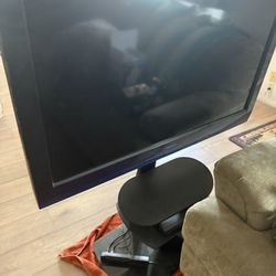 Tv With Remote And Stand 