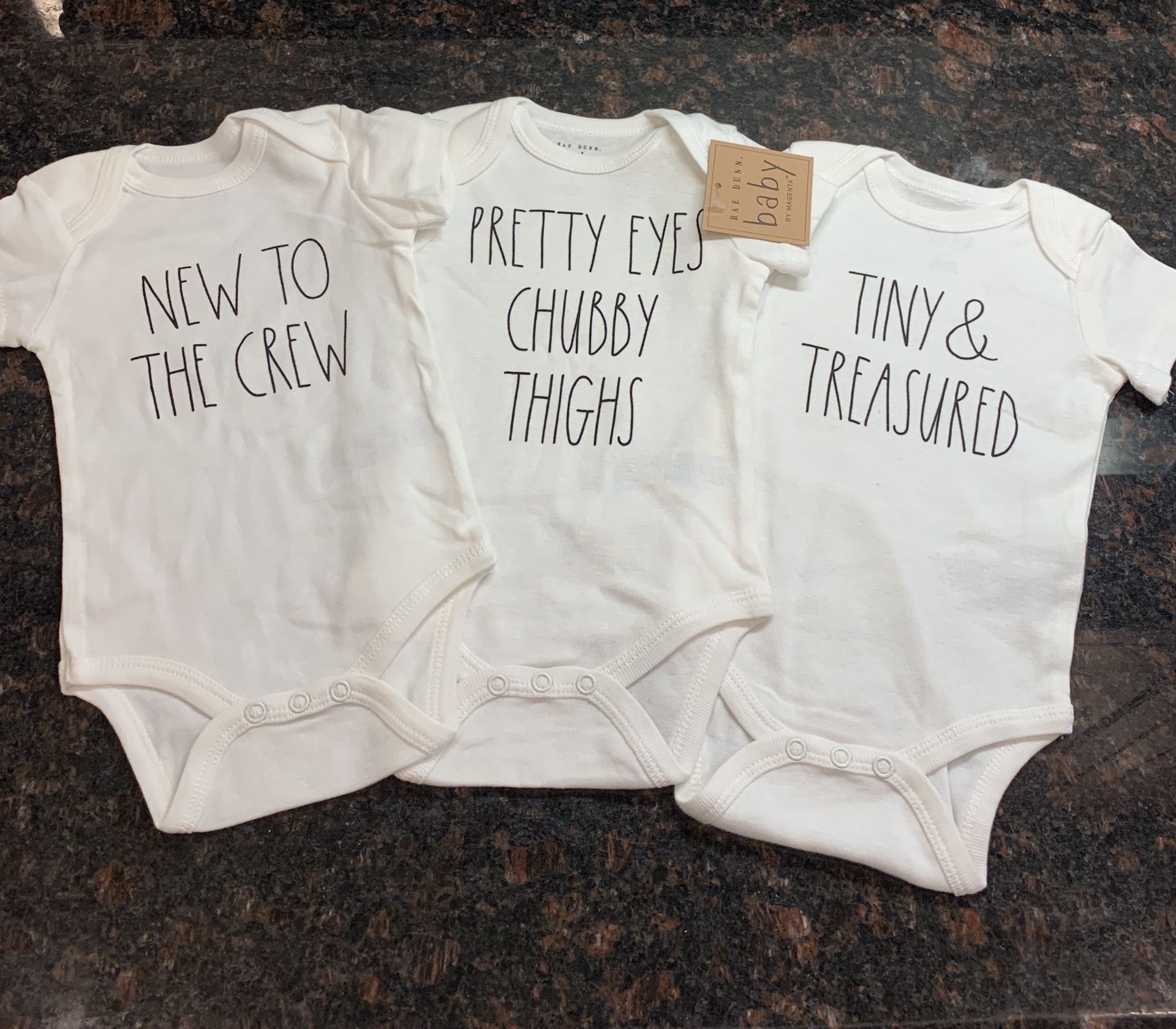 Rae dunn baby onesies 2025