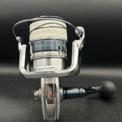  Shimano Saragosa SW20000PG Reel With 80Lb PowerPro Invisible Braid Line 🔥 