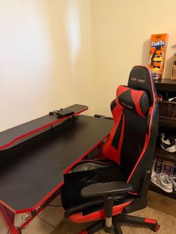 Gaming desk with Chair
