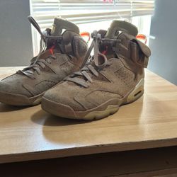 Travis Scott 6's Khaki