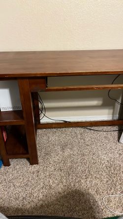 Brown Desk 