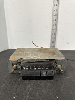 Vintage Car Radio Untested #Gl
