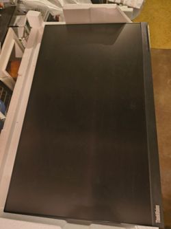 Two Lenovo thinkvision monitors