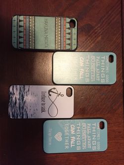 iPhone 5 (4cases )😍😍😍