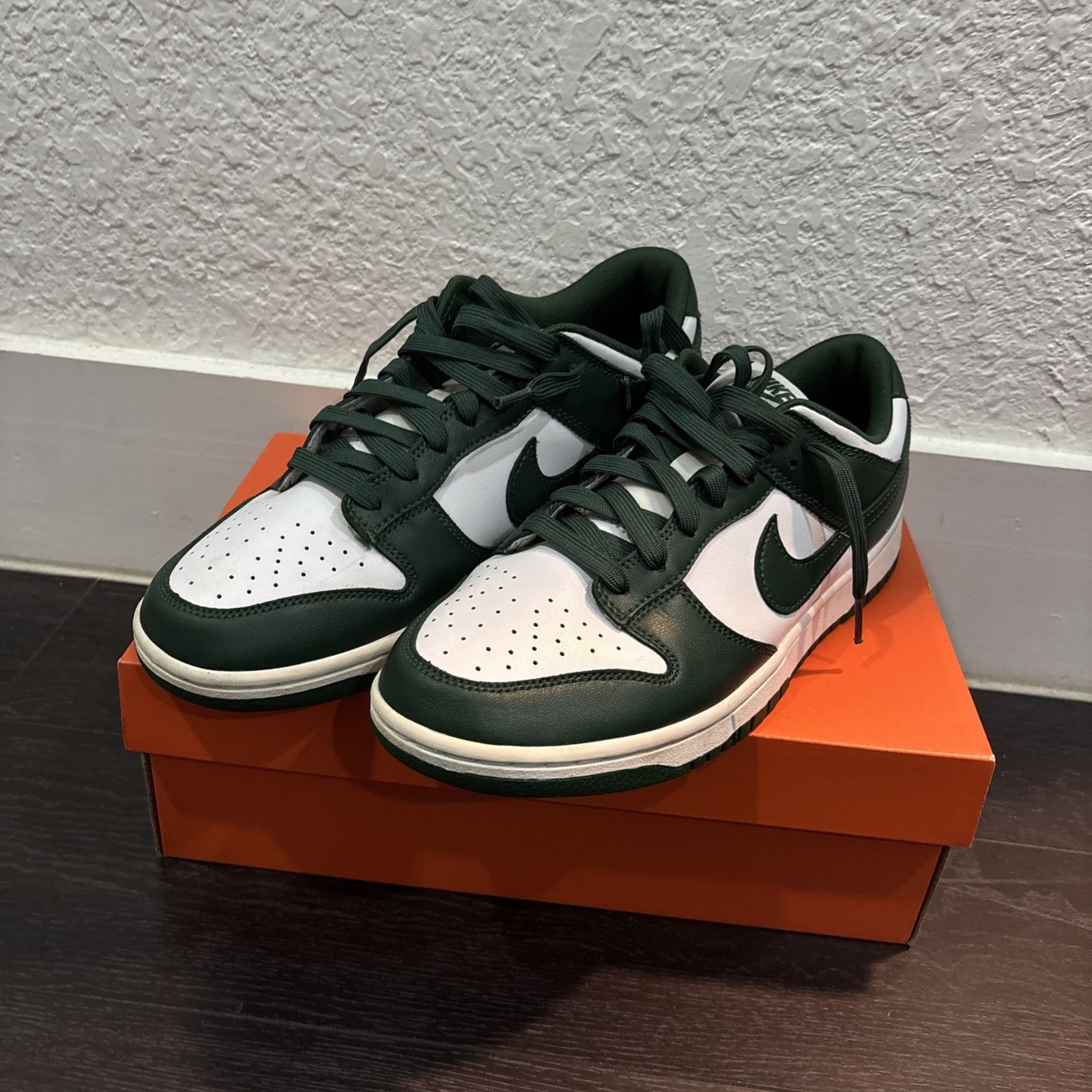Nike Dunk Low – Green/White – Men’s Size 10.5