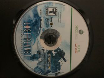 Lost planet Xbox 360, Capcom disc game only