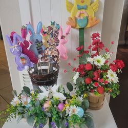 Spring And Easter Decor (See Prices Below)