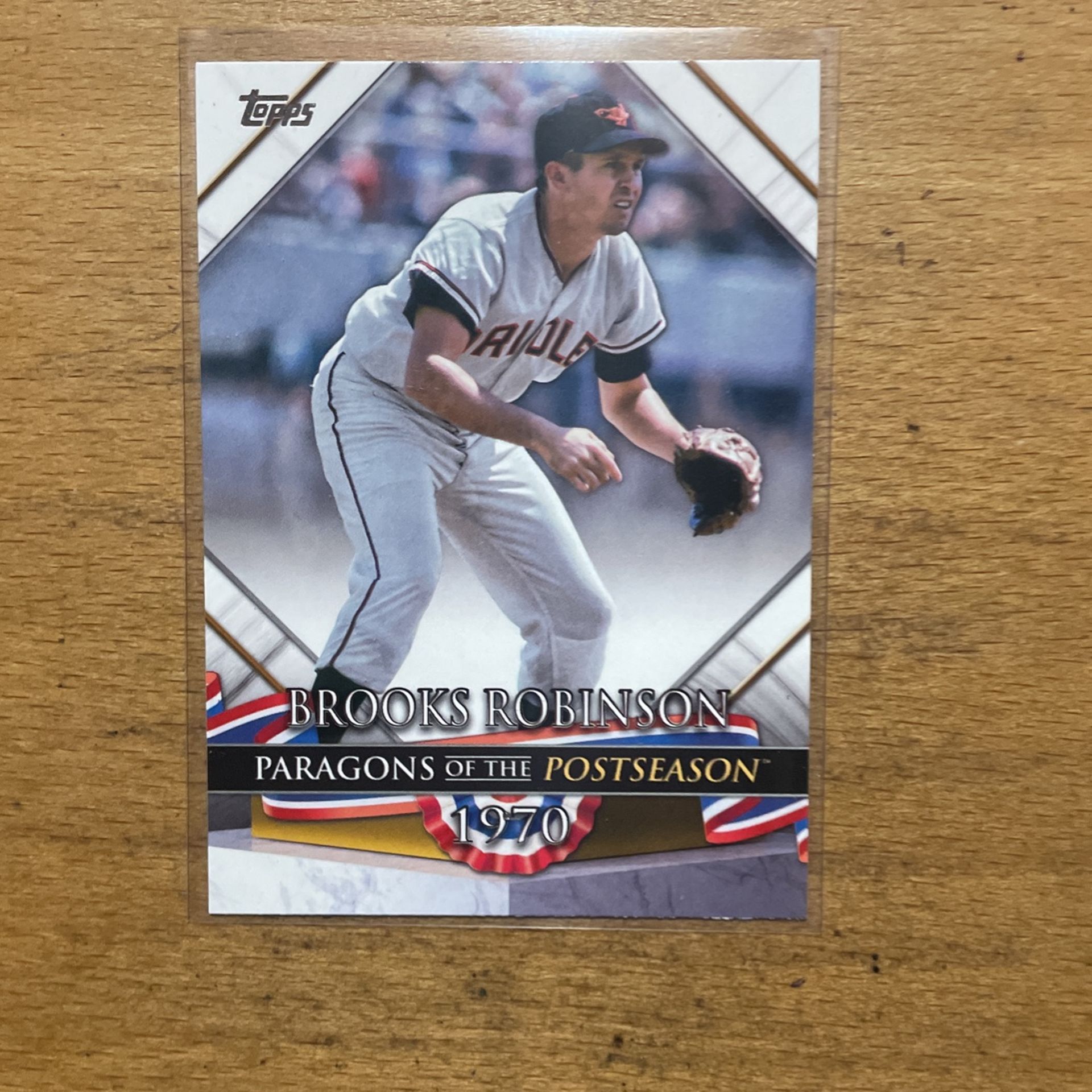 2022 TOPPS UPDATE BROOKS ROBINSON POTP CARD