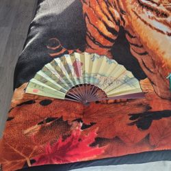 Chinese art folding fan