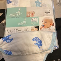 Aden Swaddles and burp bib!!!
