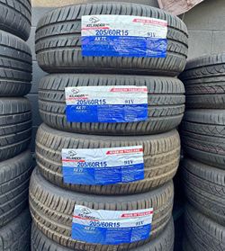 205/60/15 Atlander New set of tires installed and balanced
