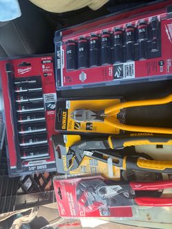 Milwaukee and Dewalt Tools!