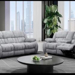 Reclining Sofa Loveseat Set
