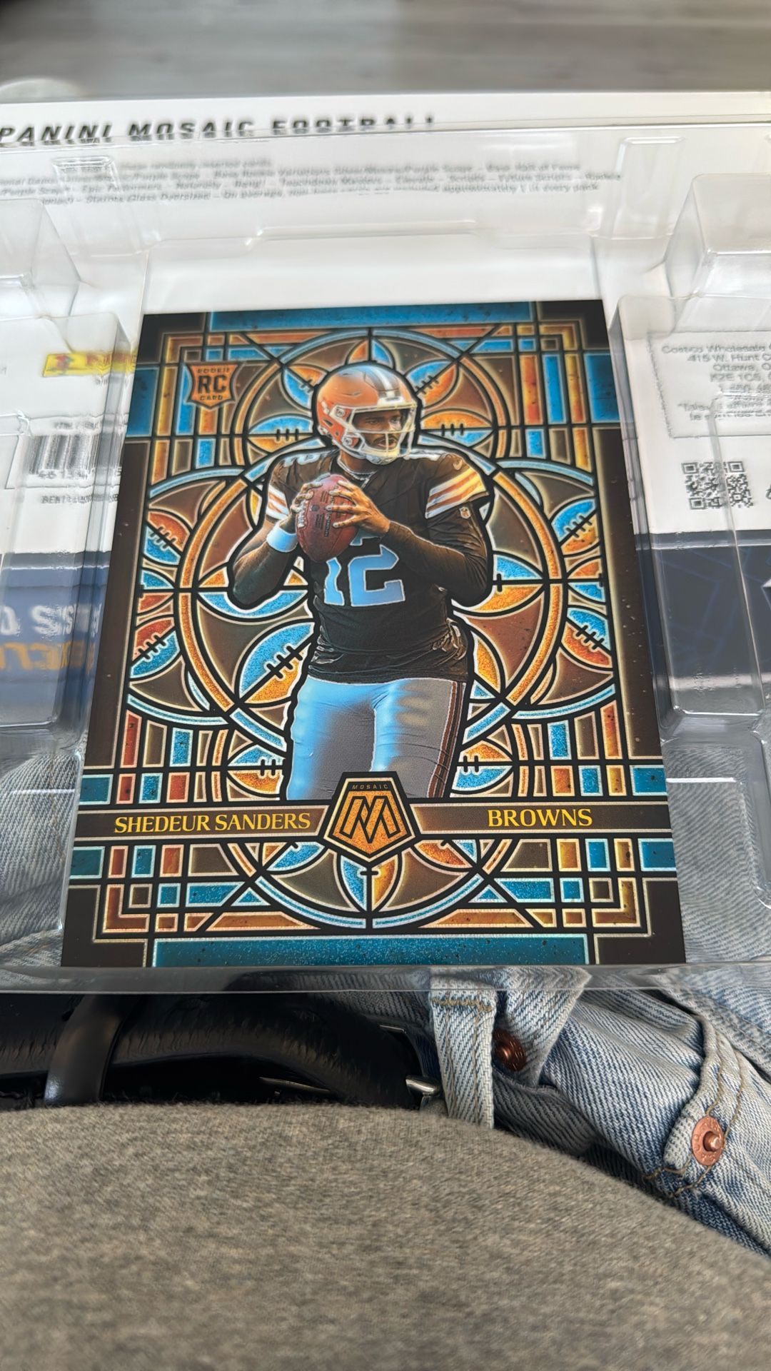 Shedeur Sanders 2025 Prism Mosaic No 7