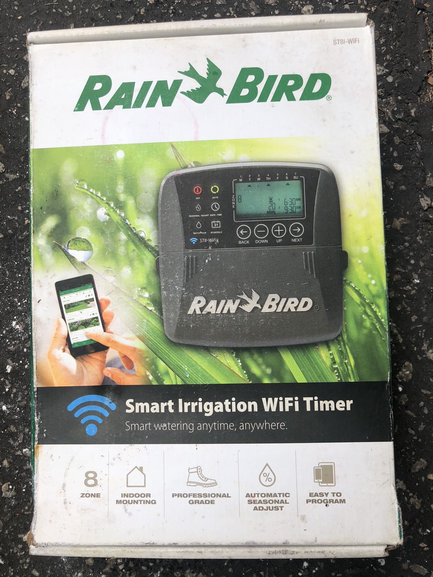 BRAND NEW!!  Rain Bird Smart Irrigation Timer  With Wi-Fi 