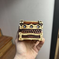 Mimic Chest - Exotic Bloodwood and Maple 