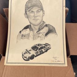 Kevin Harvick Rookie poster