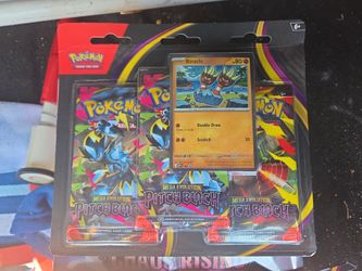 Pokémon TCG Pitch Black 3-Pack Blister with Binacle Promo Card