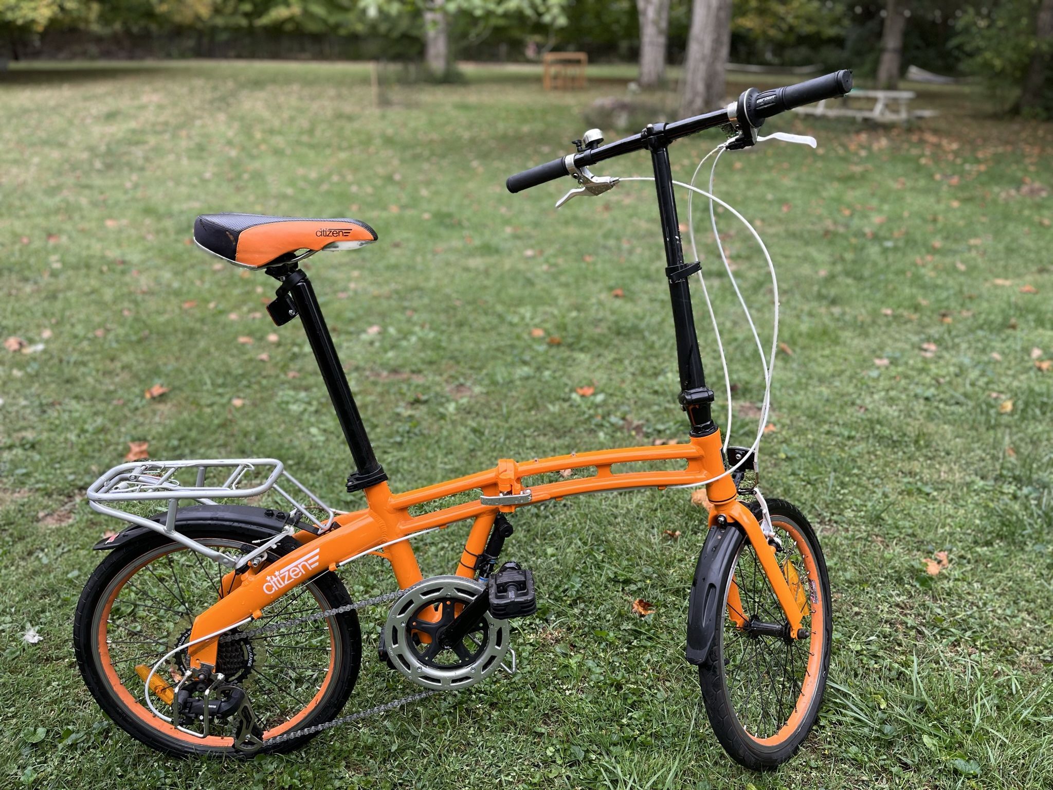 GOTHAM7 Citizen Bike 20" 7-Speed Folding Bike with Alloy Frame