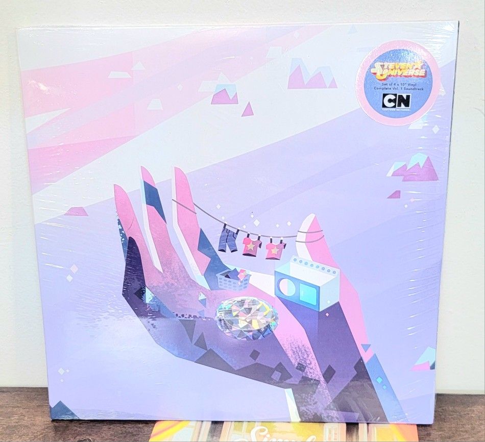 Steven Universe Complete Vol. 1 Soundtrack Set of 4 X 10 BRAND NEW