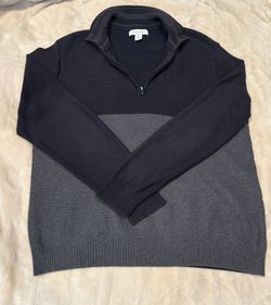 Calvin Klein Mock Up Quarter Zip Up 