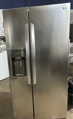 Lg 33 wide side by side stainless steel Refrigerator