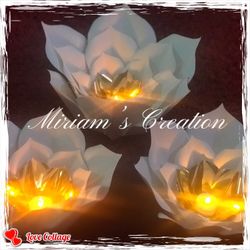 Set Off 3D Paper Flower Candle Holder