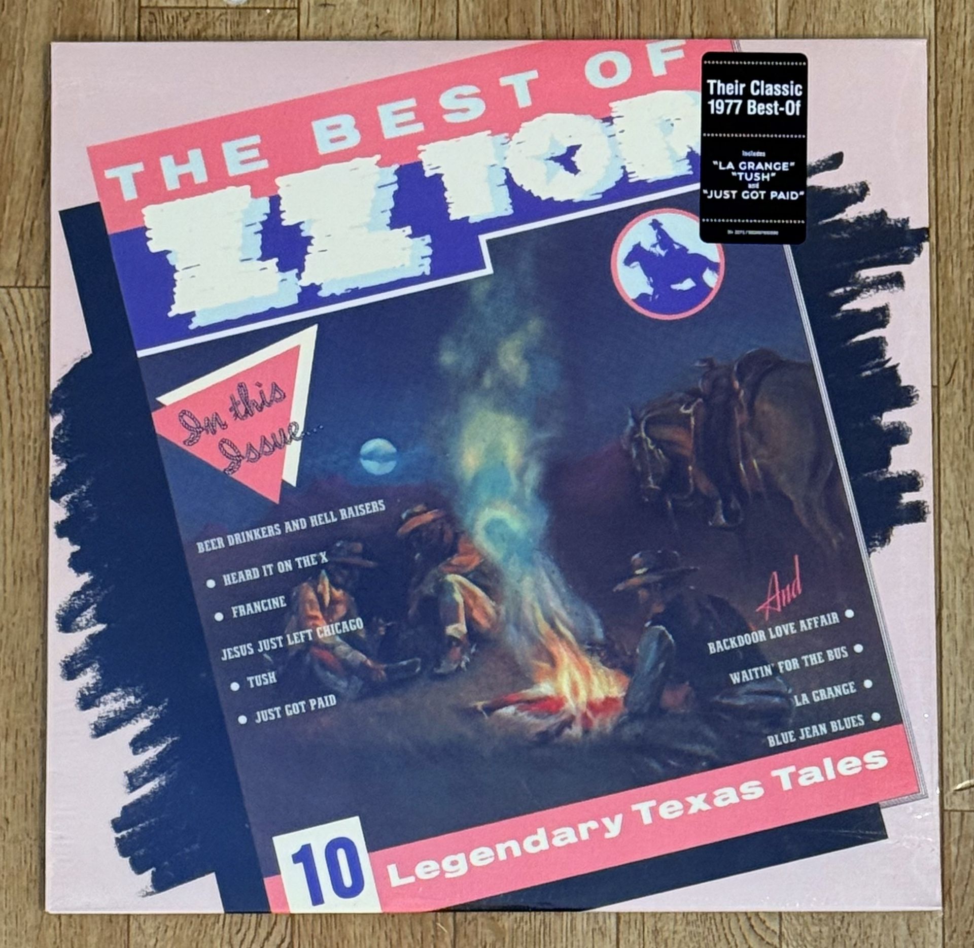 ZZ Top Vinyl Record - The Best Of - New Sealed