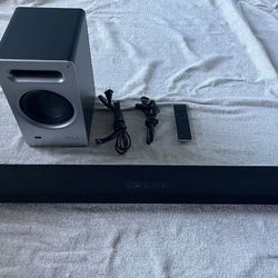 Vizio Soundbar With Subwoofer