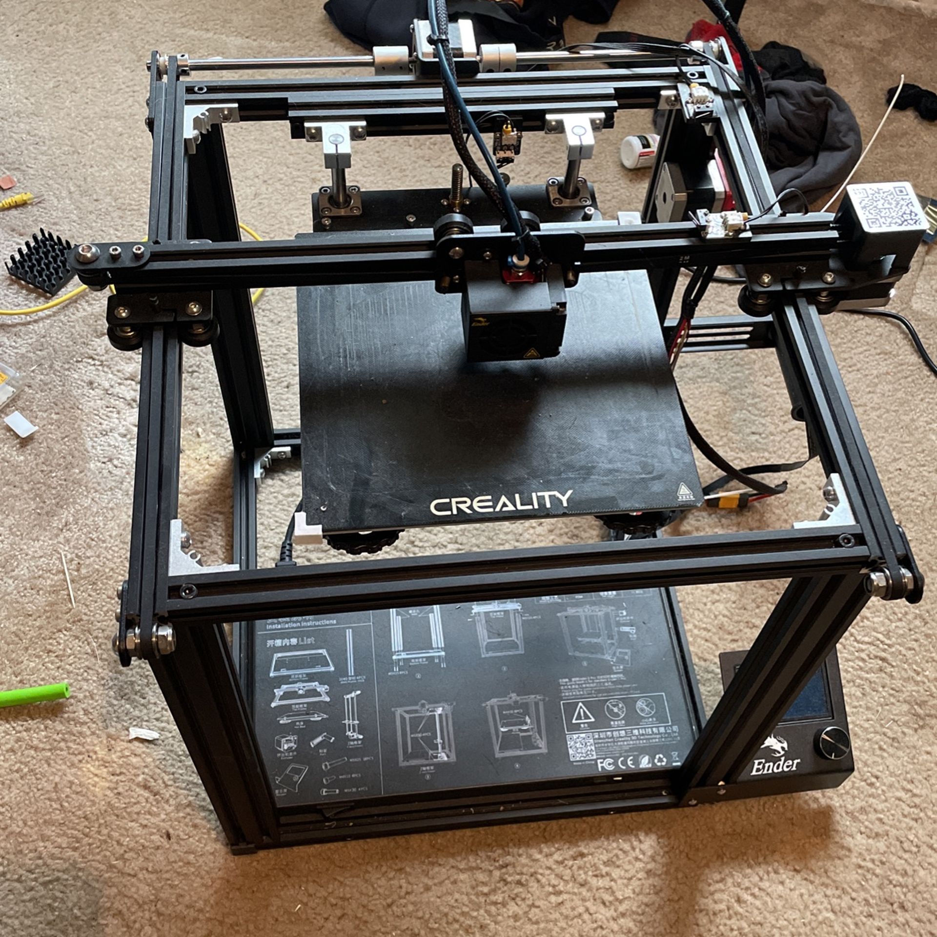 Ended 5 Pro 3D Printer.