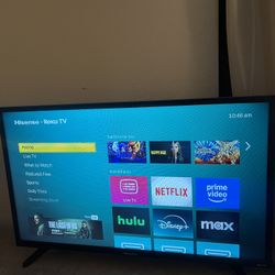32”  Hisense Roku TV