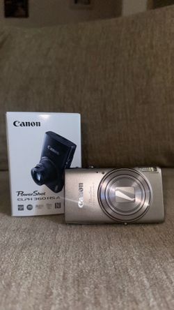Canon Elph 360 hs a, silver