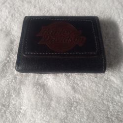 HARLEY DAVIDSON WALLET LEATHER 
