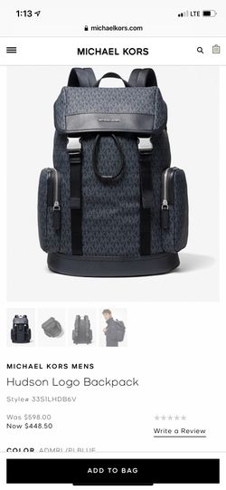 Michael Kors Backpack & Belt