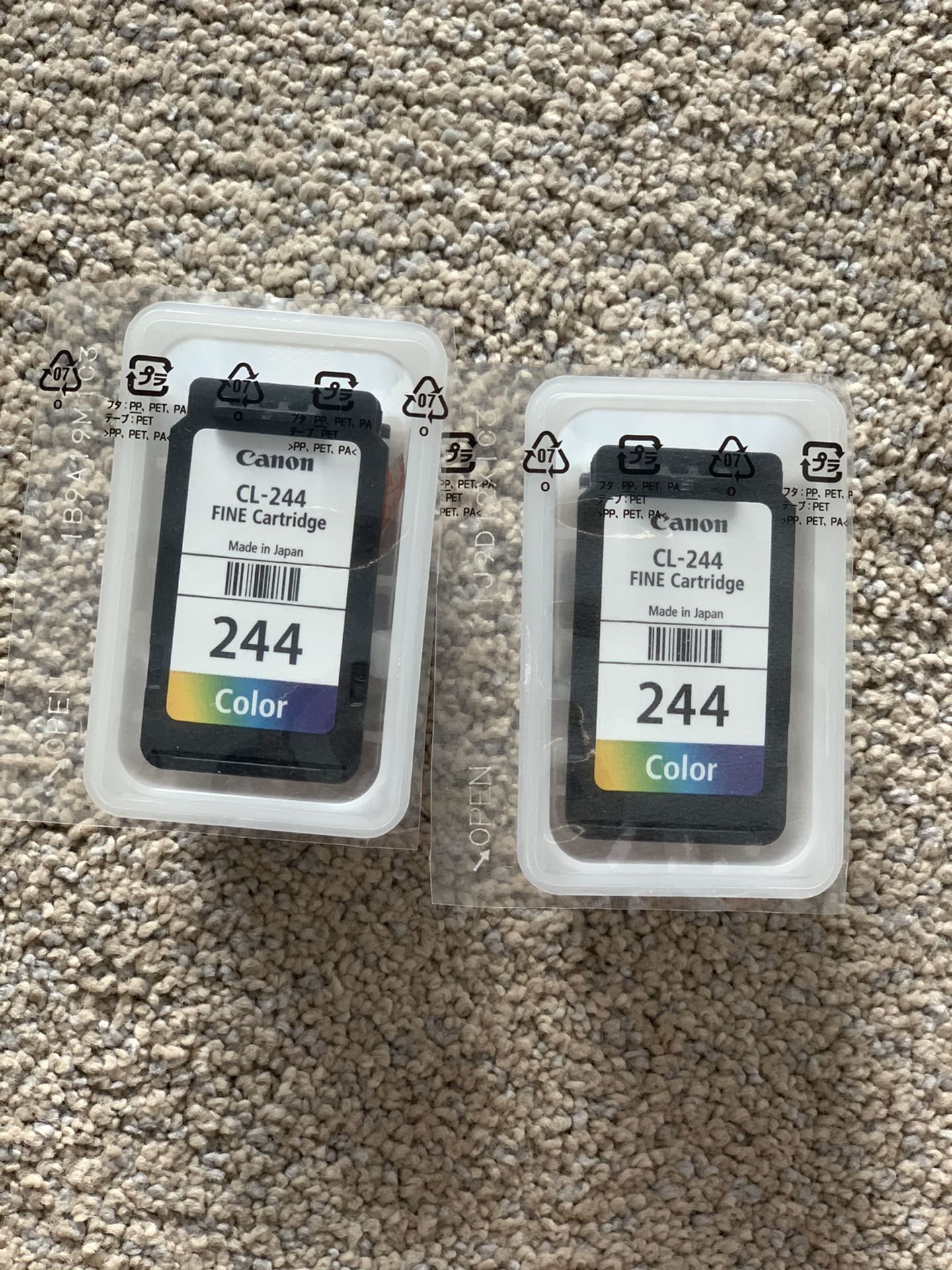 Canon color cartridges 244