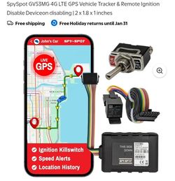 Çar Truck Suv GPS Tracker And Vehicle Disable Kit