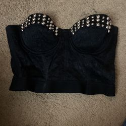 Forever 21 Black Corset