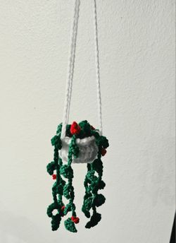 Car Pendant Crotchet Plant