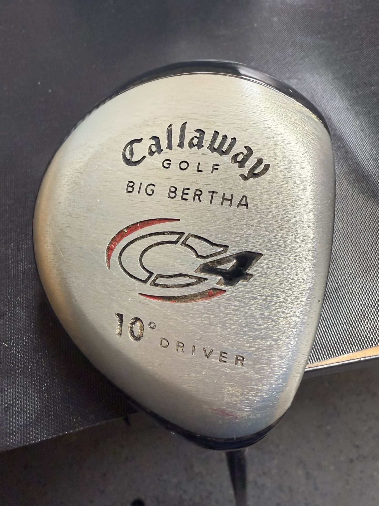 Callaway Big Bertha C4 Driver 10 Degrees Graphite Firm Flex Right-Handed