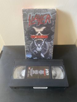 Slayer Live Intrusion VHS