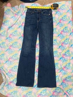 American eagle jeans, flair size 0