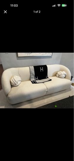 Boucle couch