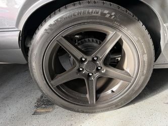 5-Spoke Aftermarket Wheel with Michelin Tire