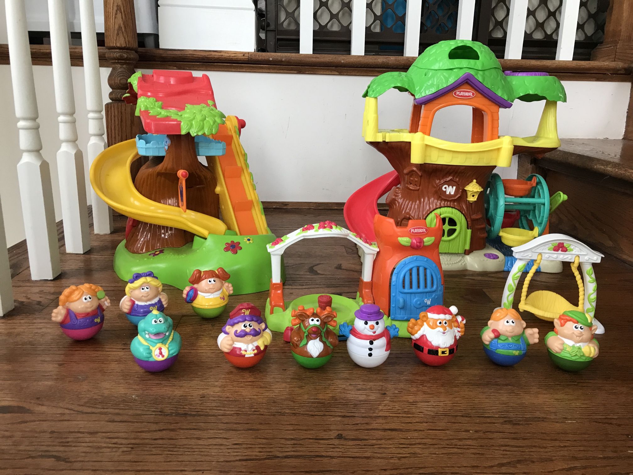 Two Adorable Weebles Sets With 10 Characters ($25 For Both)