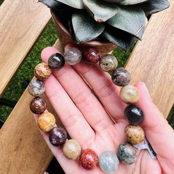 Multicolor Phantom Quartz Bracelet