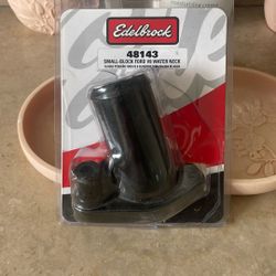 Edelbrock small block Ford V8 water neck