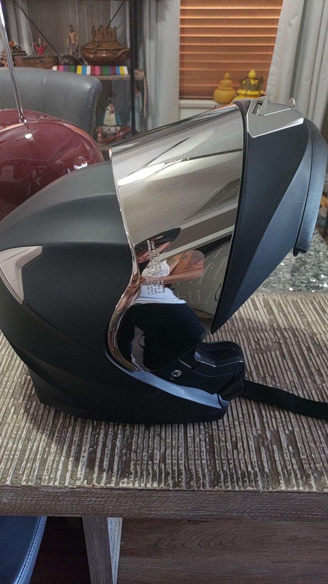 BILT motorcycle helmet mint condition!