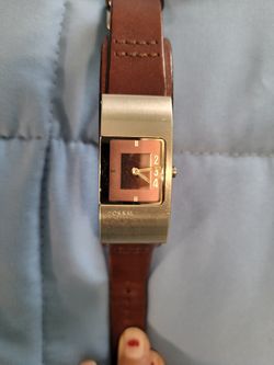 Fossil Genuine Leather Women's Watch